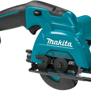 Makita SH02Z 12V Max CXT Lithium-Ion Cordless Circular Saw, 3-3/8", Teal